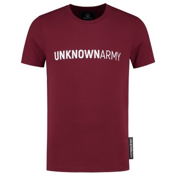 Squad T-shirt Dark Red Unknown Army Clothing